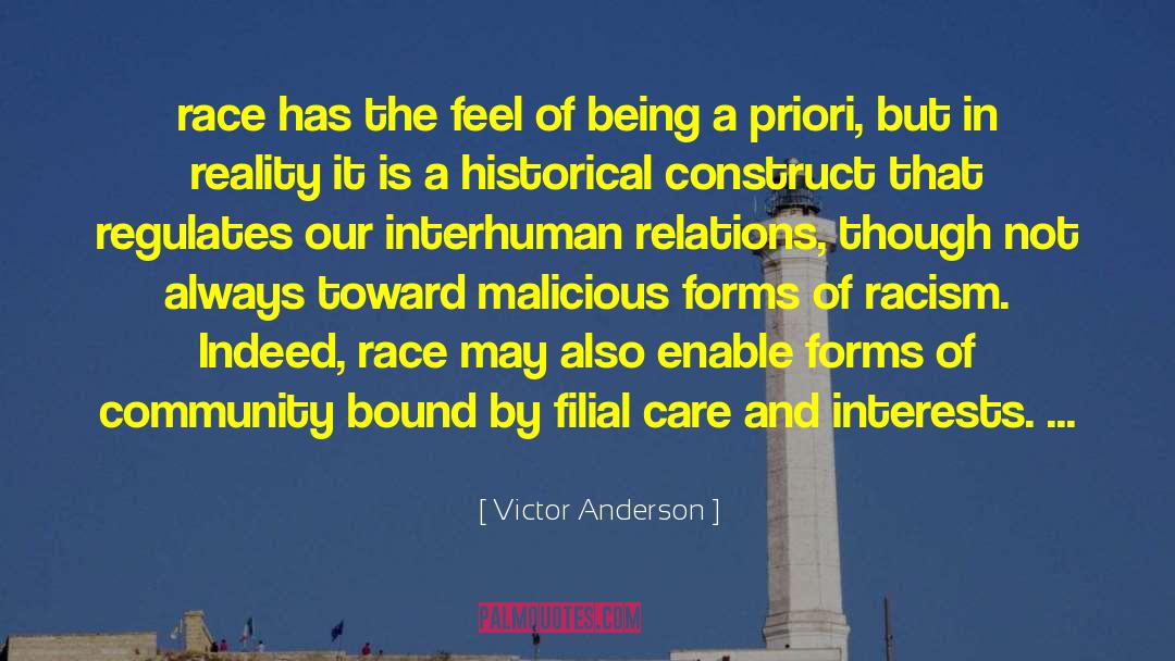 A Priori quotes by Victor Anderson