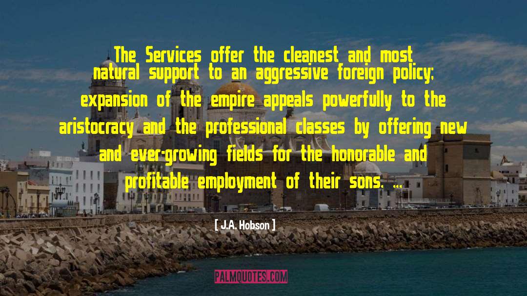 A Profitable Life quotes by J.A. Hobson