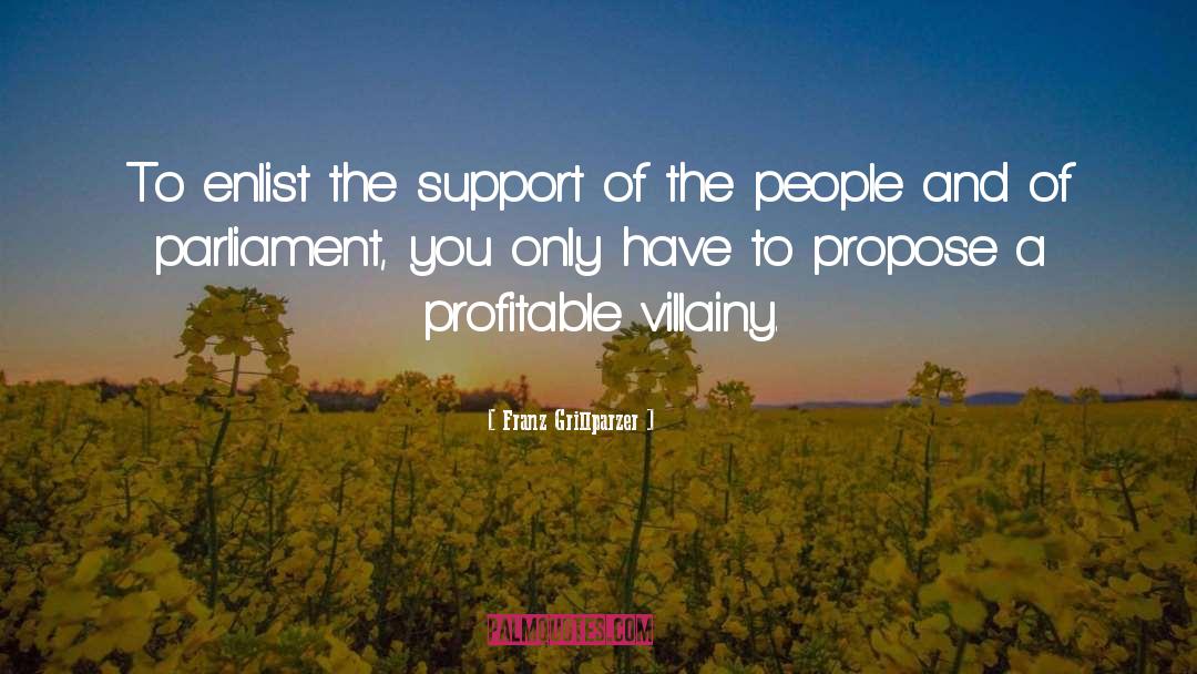 A Profitable Life quotes by Franz Grillparzer