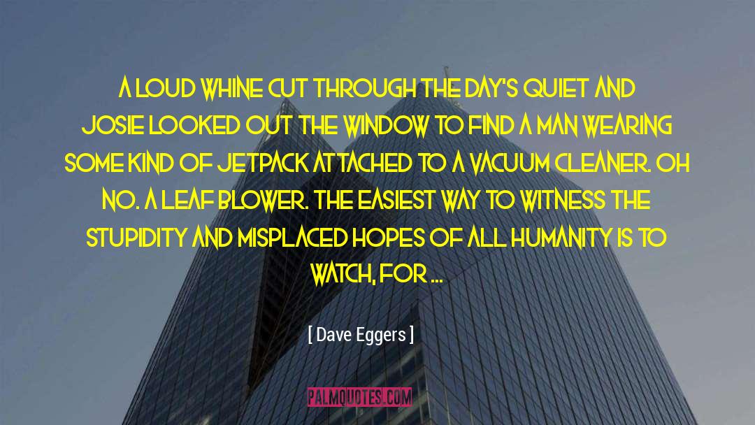 A Quiet Kind Of Thunder quotes by Dave Eggers