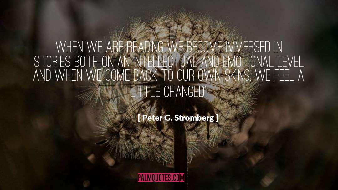 A Reading Nation quotes by Peter G. Stromberg