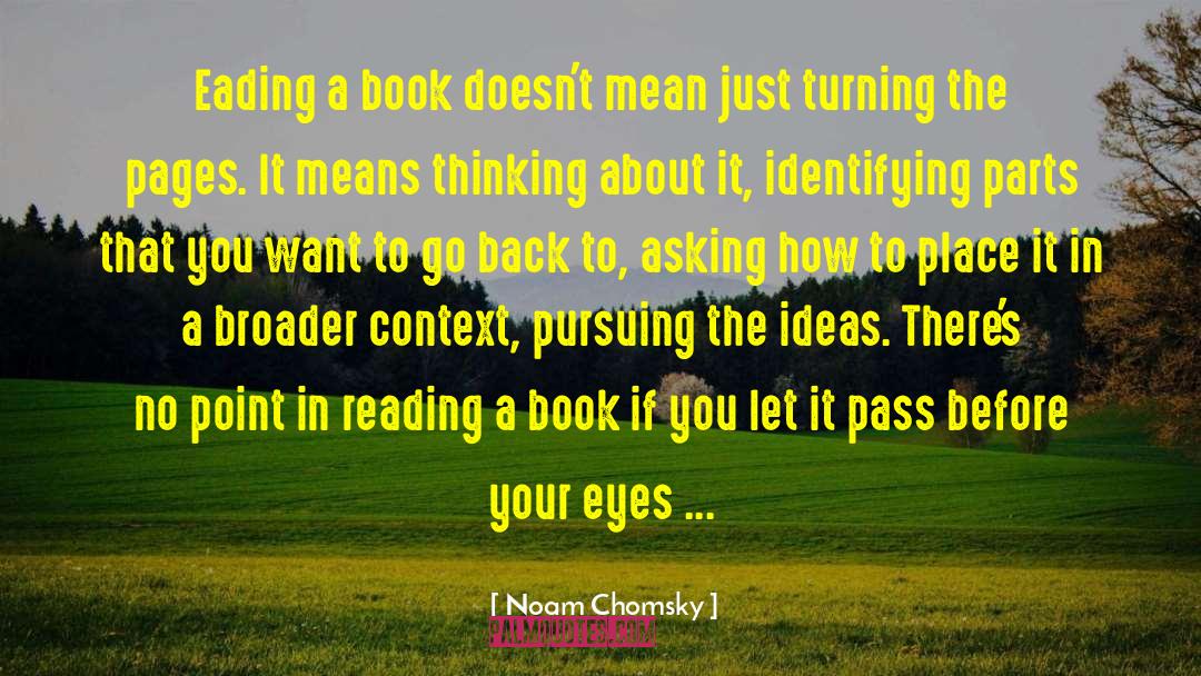 A Reading Nation quotes by Noam Chomsky