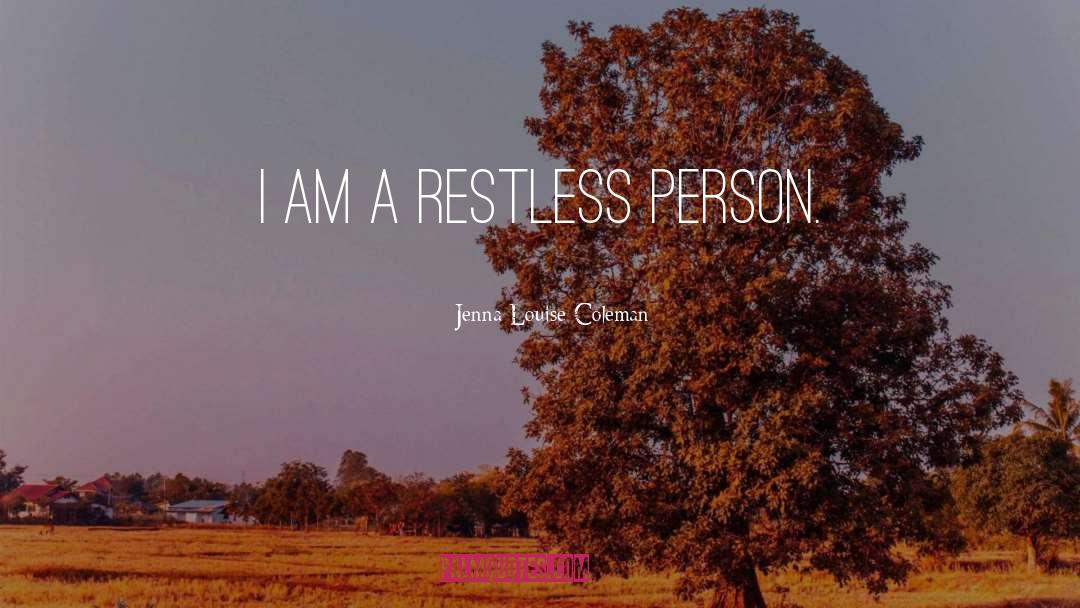 A Restless Wind quotes by Jenna-Louise Coleman