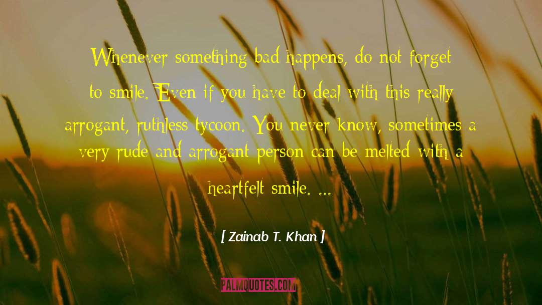 A Rude Awakening quotes by Zainab T. Khan
