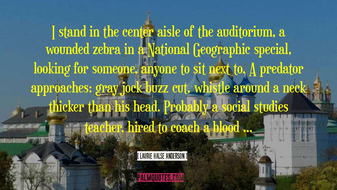 A Rush Of Blood To The Head quotes by Laurie Halse Anderson