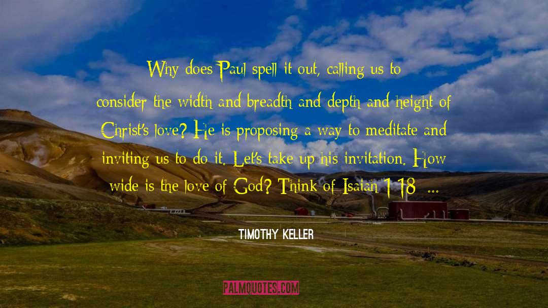 A Scarlet Pansy quotes by Timothy Keller