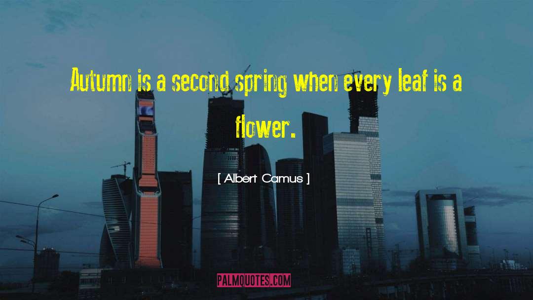 A Second Spring quotes by Albert Camus