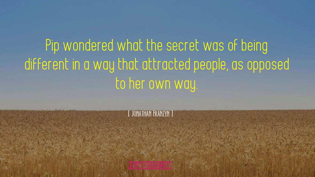 A Secret Word quotes by Jonathan Franzen