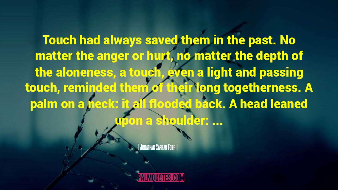 A Shoulder To Cry On quotes by Jonathan Safran Foer