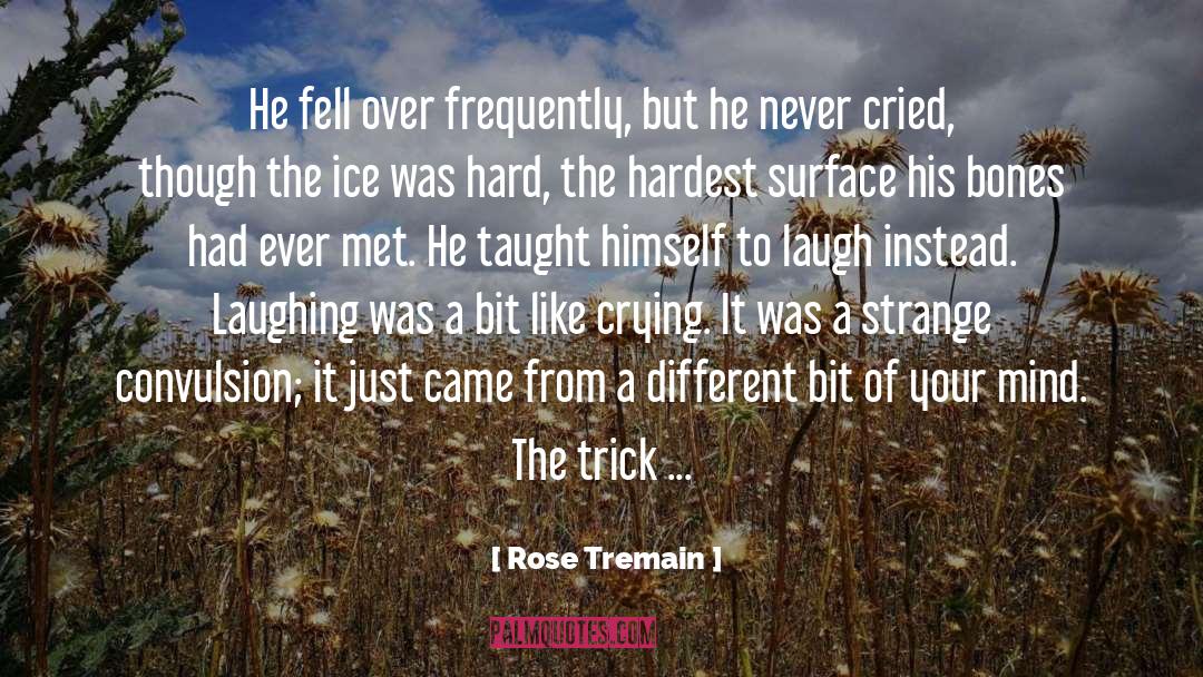 A Slight Trick Of The Mind quotes by Rose Tremain