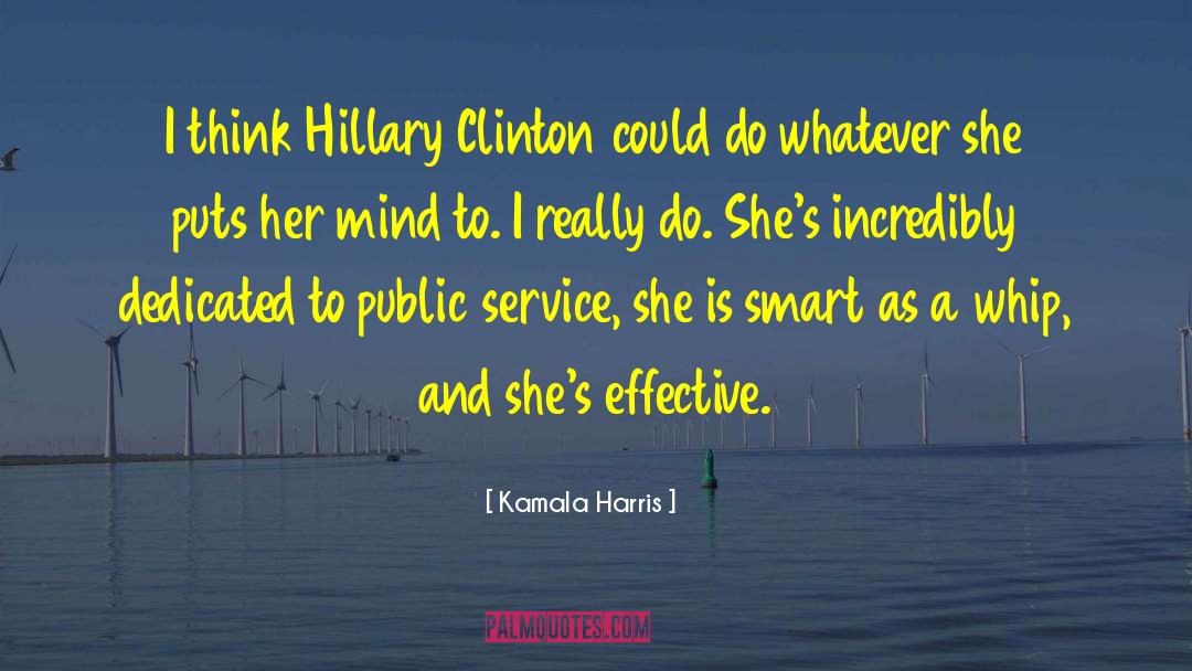 A Smart Living quotes by Kamala Harris