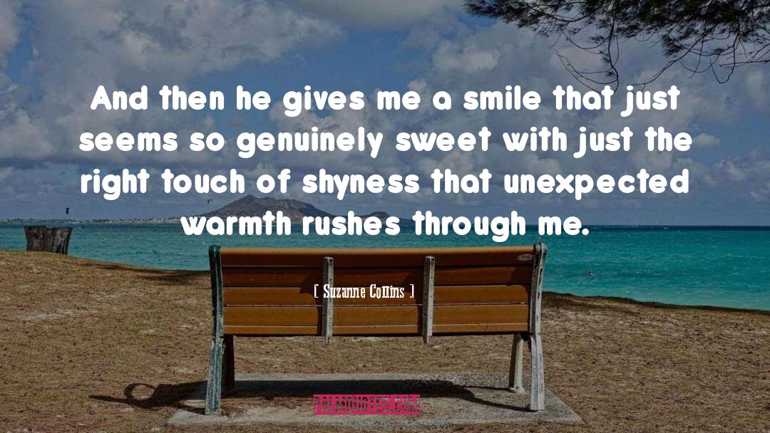 A Smile quotes by Suzanne Collins