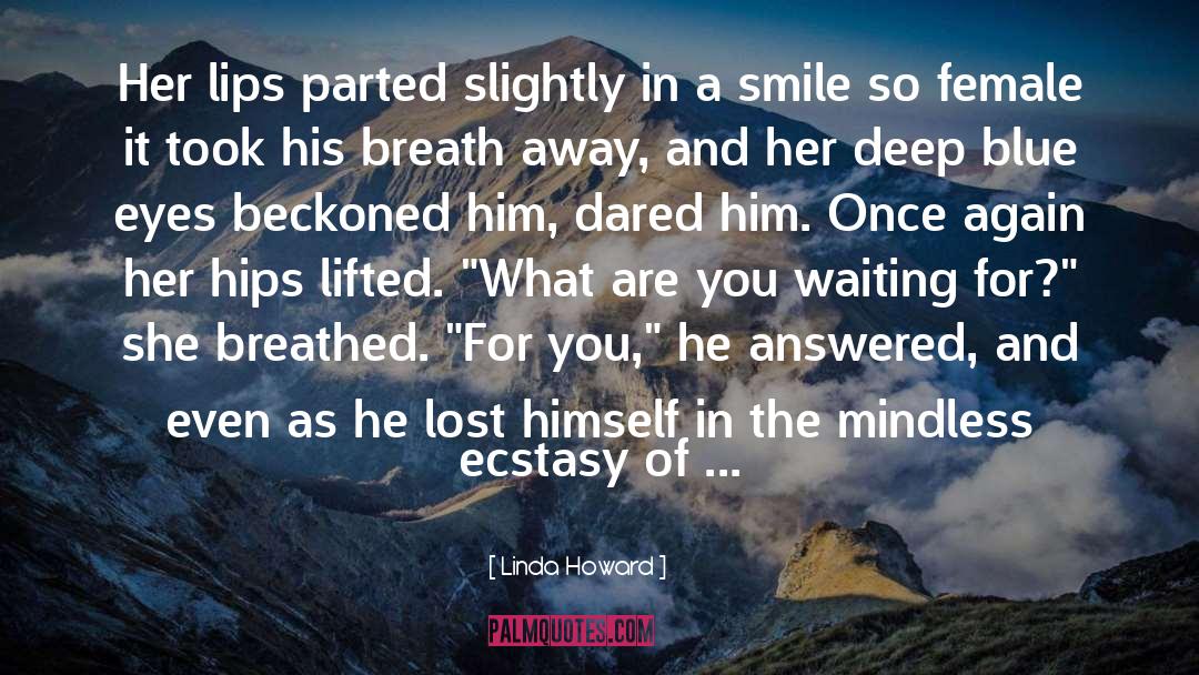 A Smile quotes by Linda Howard