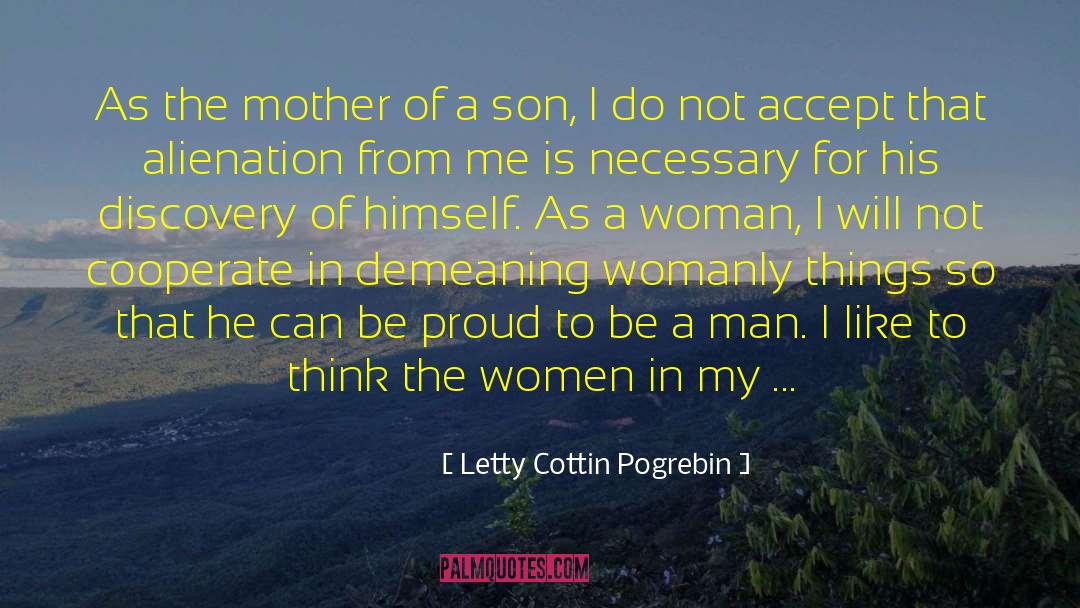 A Son quotes by Letty Cottin Pogrebin