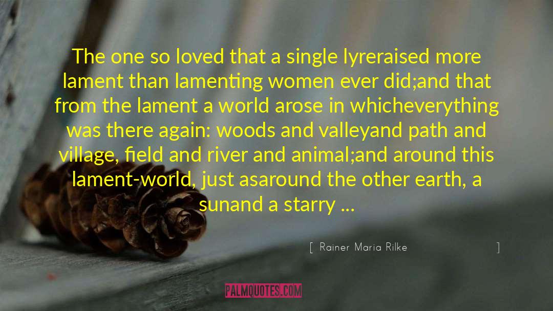 A Starry Eyed April quotes by Rainer Maria Rilke
