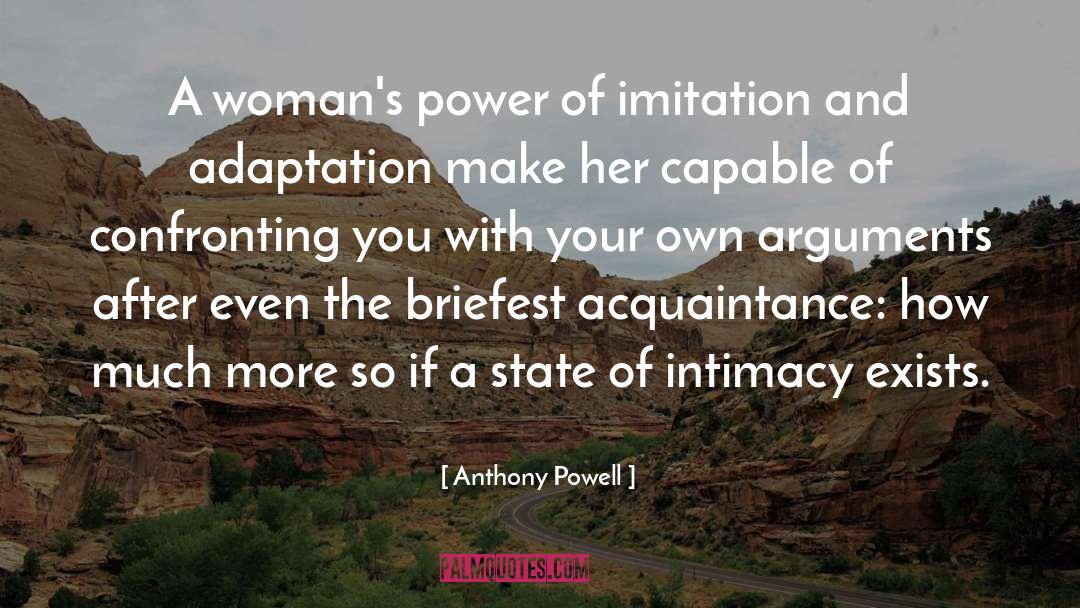 A State quotes by Anthony Powell