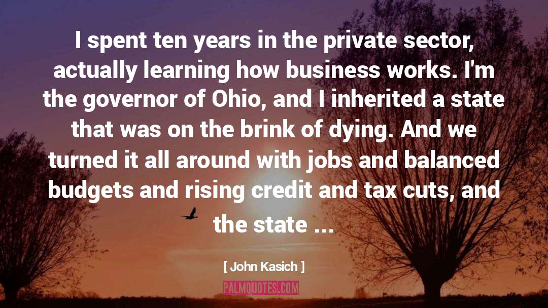 A State quotes by John Kasich