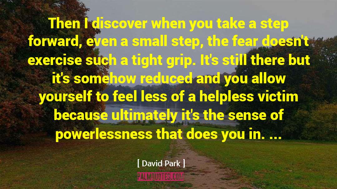 A Step Forward quotes by David Park