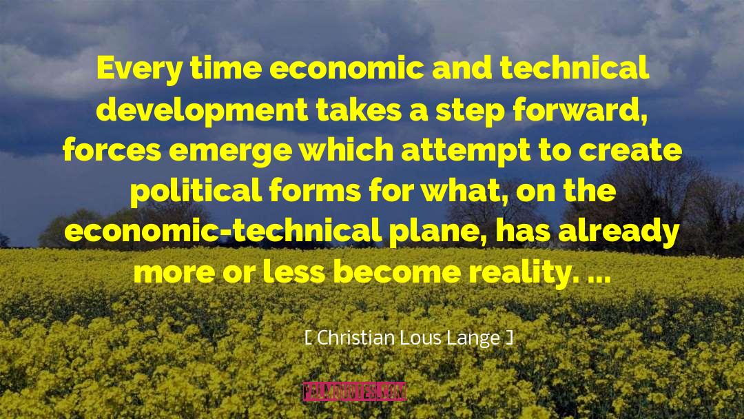 A Step Forward quotes by Christian Lous Lange