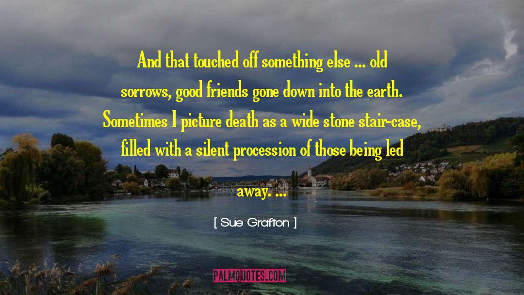 A Stone quotes by Sue Grafton