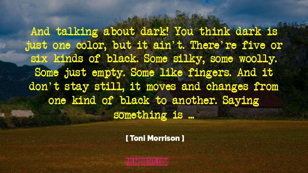 A Storm Of Swords quotes by Toni Morrison