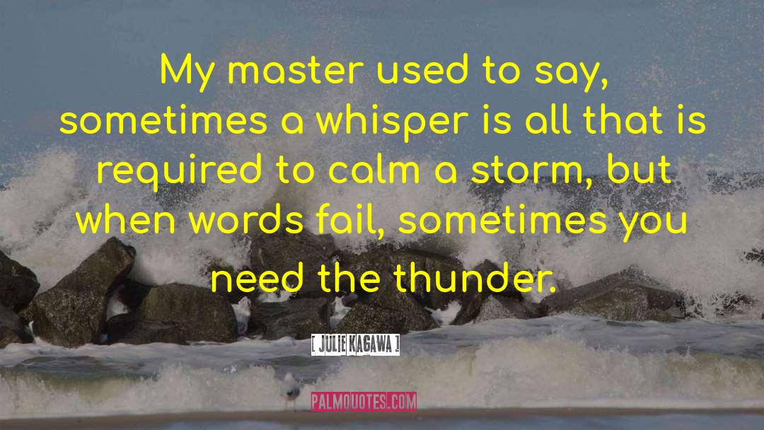 A Storm quotes by Julie Kagawa