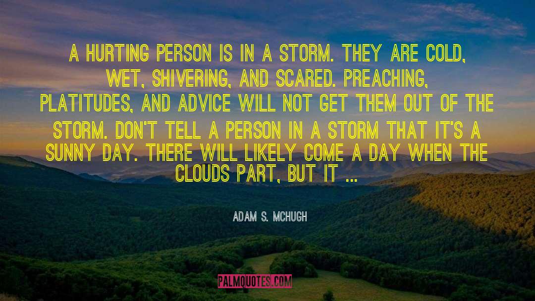 A Storm quotes by Adam S. McHugh