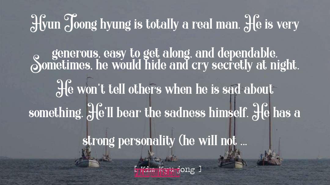 A Strong Mind quotes by Kim Kyu-jong