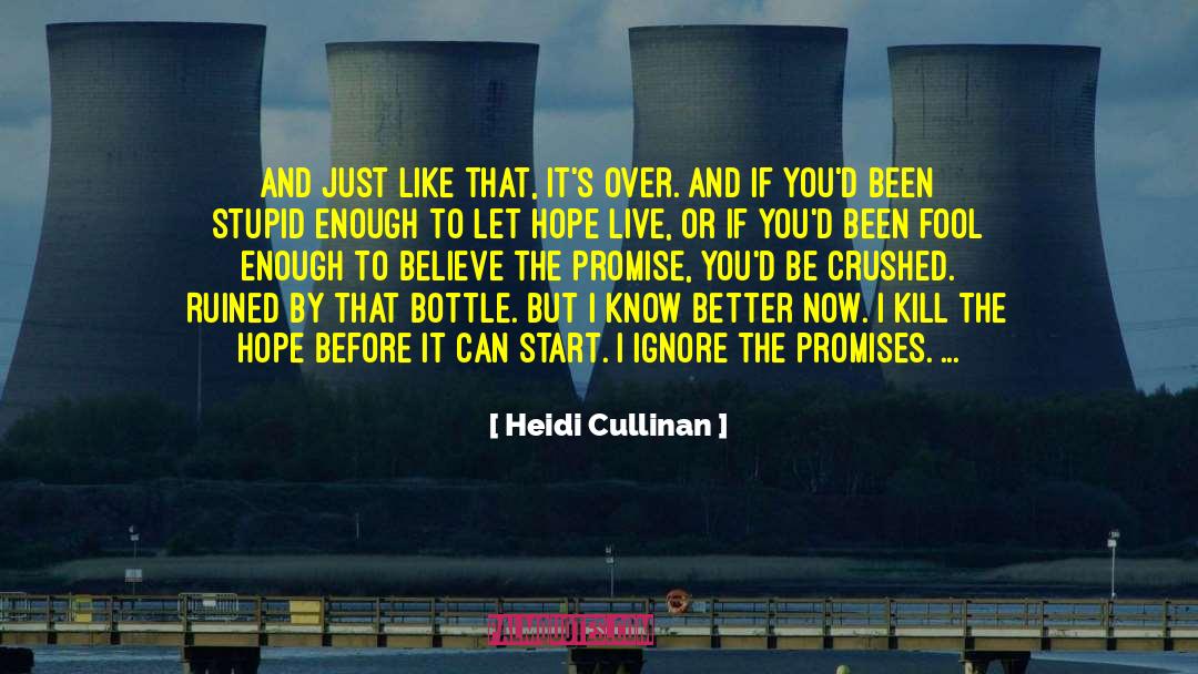A Stupid Ex Boyfriend quotes by Heidi Cullinan