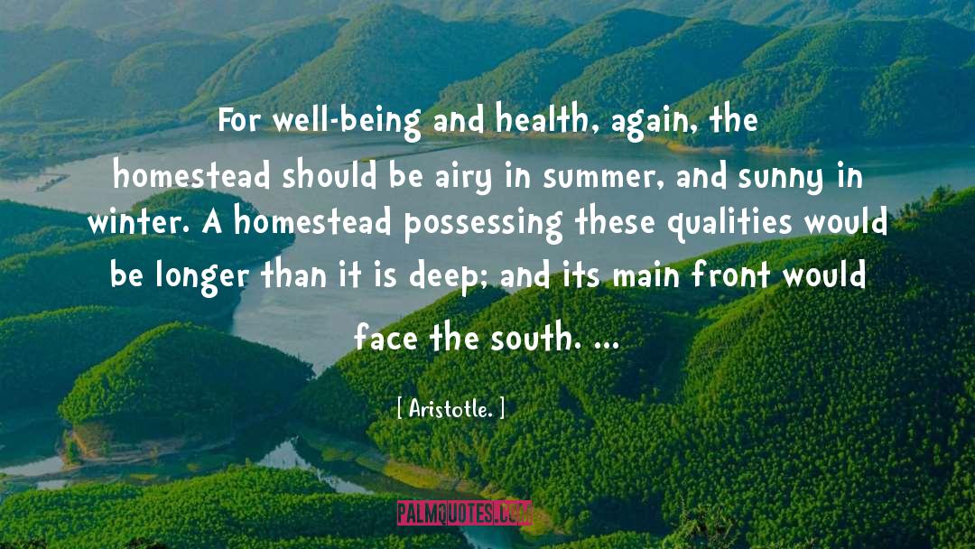 A Sunny Story quotes by Aristotle.