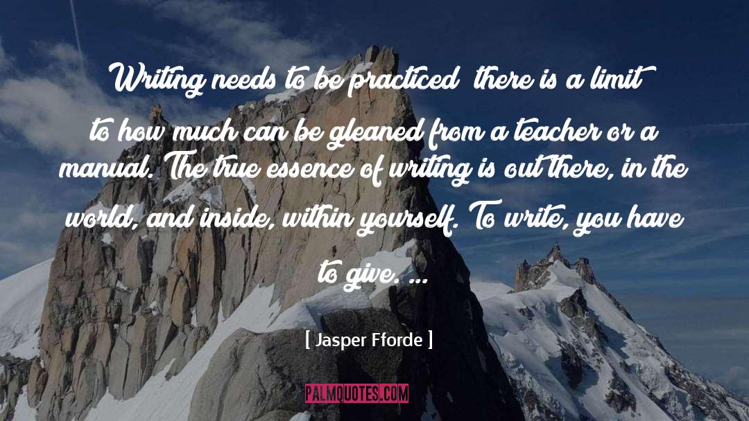 A Teacher Enlightens quotes by Jasper Fforde