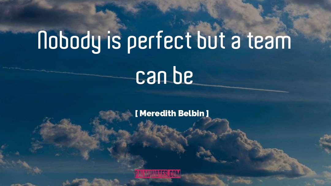 A Team quotes by Meredith Belbin