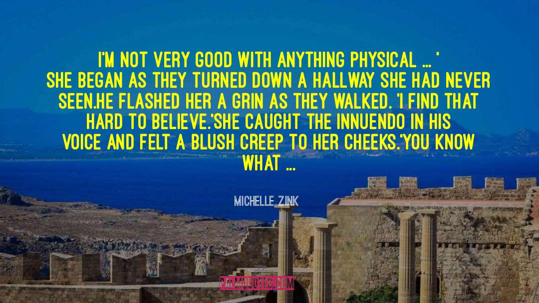 A Temptation Of Angels quotes by Michelle Zink