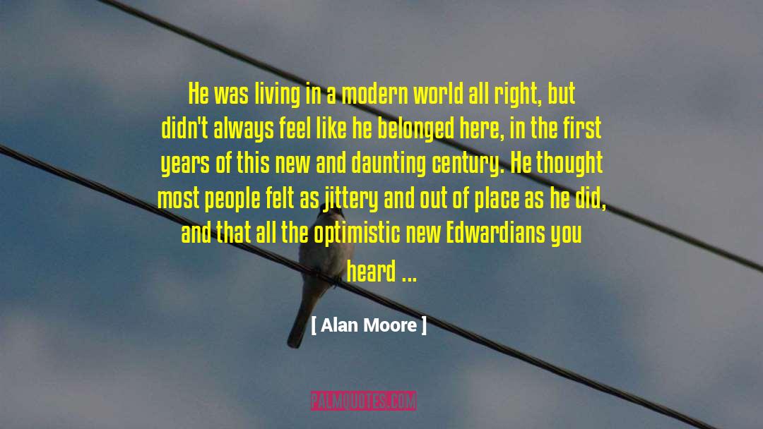 A Thought From The Heart quotes by Alan Moore