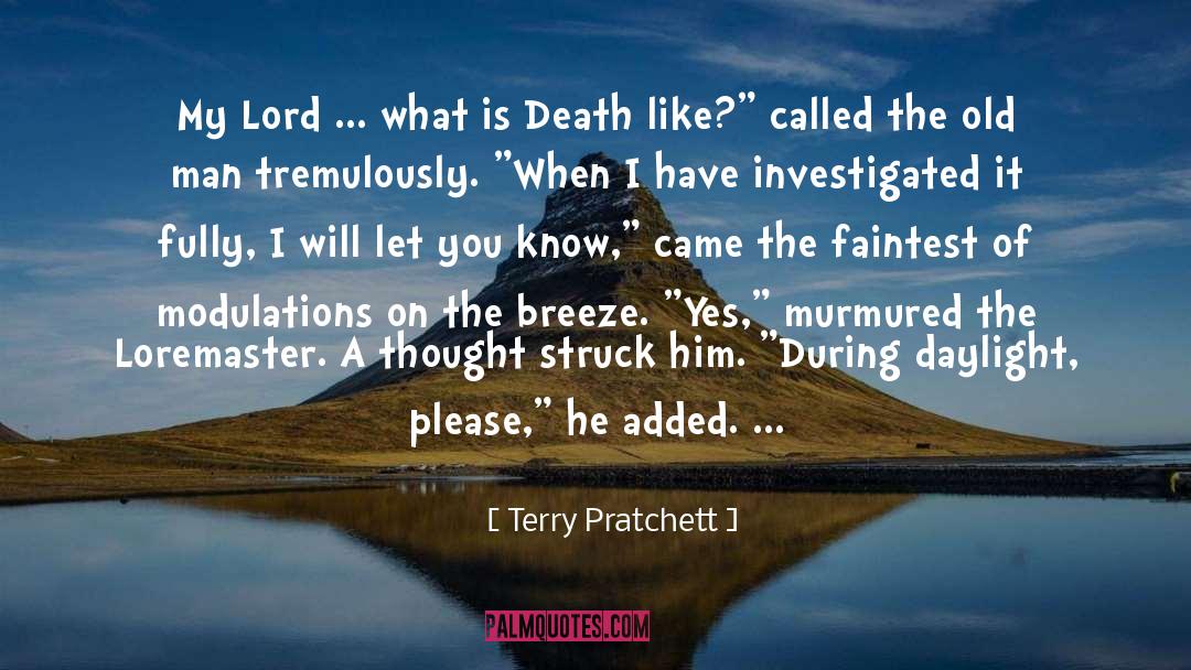 A Thought quotes by Terry Pratchett