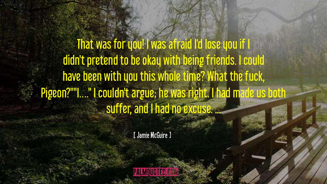 A Time To Keep Silence quotes by Jamie McGuire