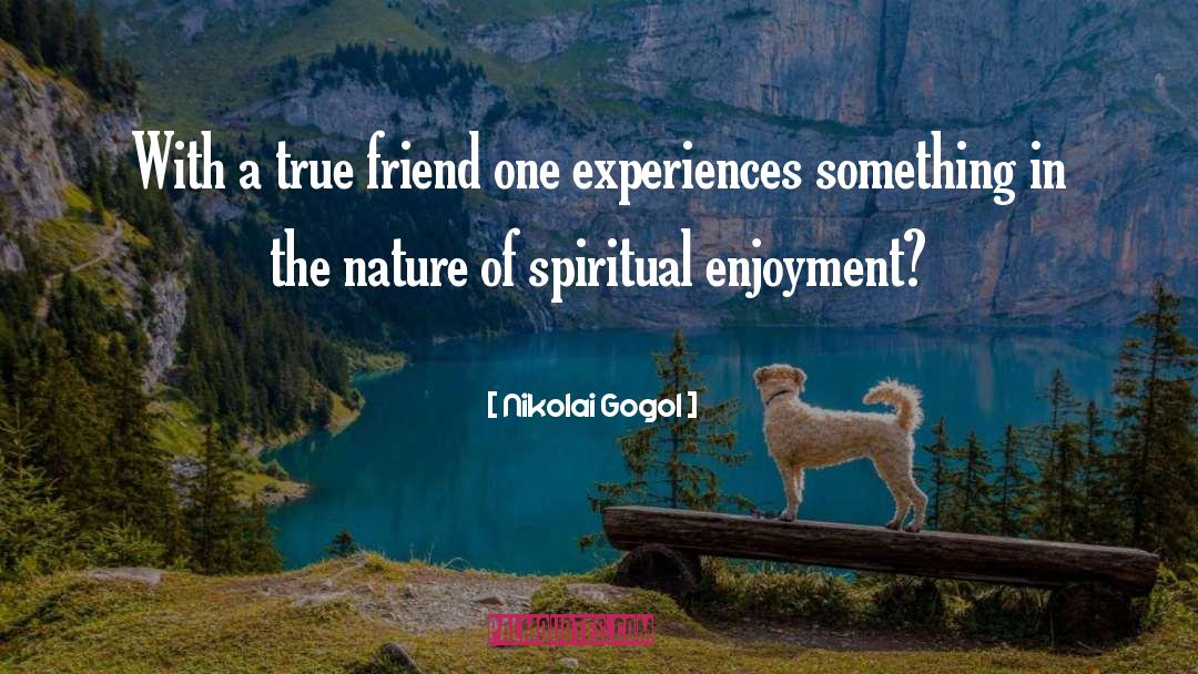 A True Friend quotes by Nikolai Gogol