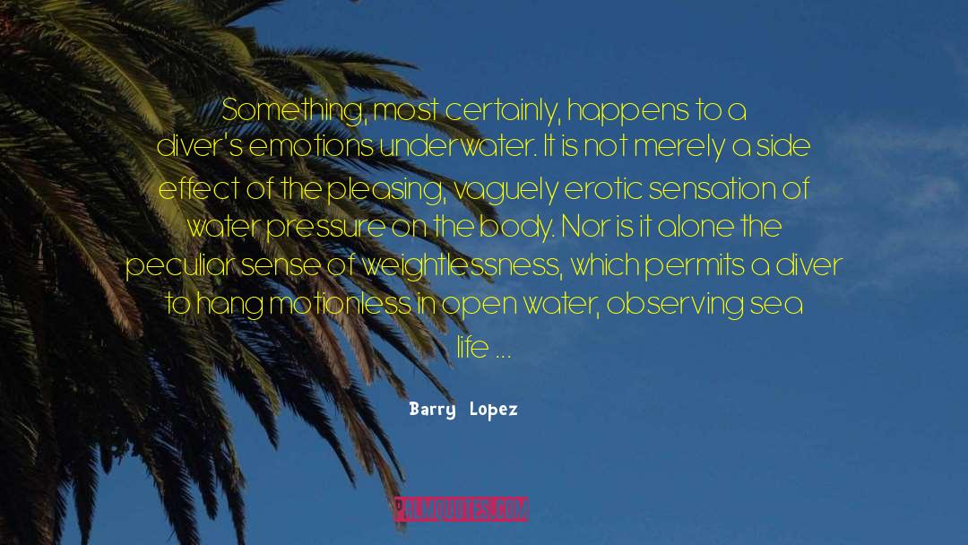 A Unique Day quotes by Barry  Lopez