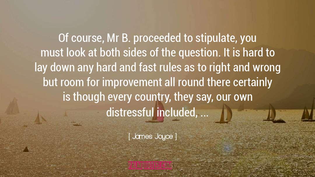 A Very Fine Law quotes by James Joyce