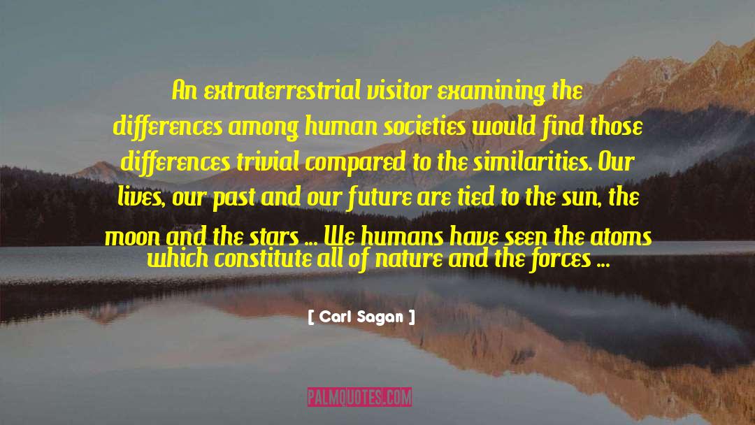 A Visitor From The Past quotes by Carl Sagan