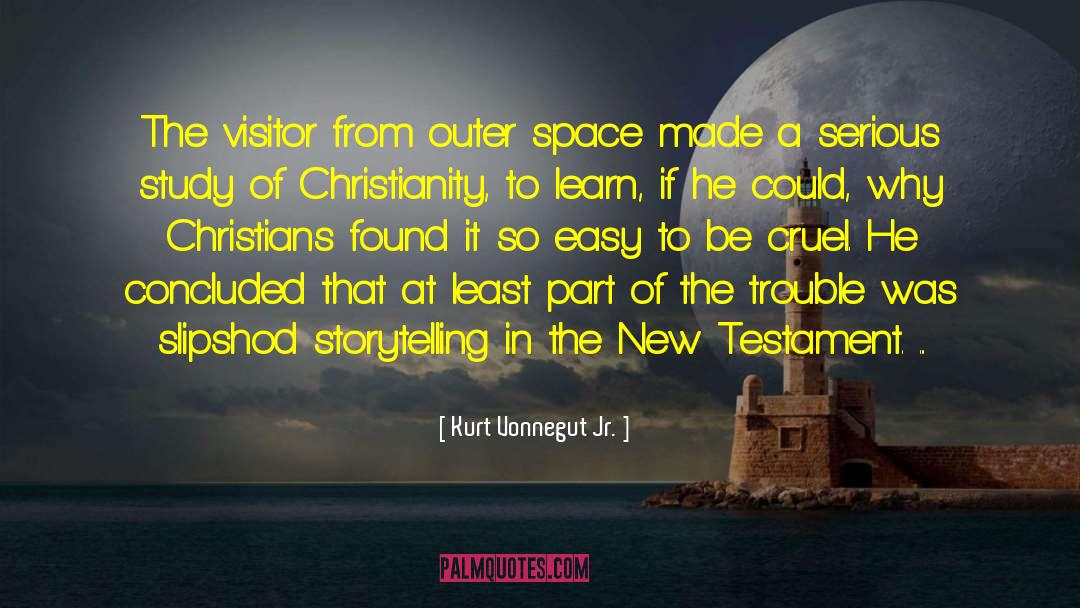 A Visitor From The Past quotes by Kurt Vonnegut Jr.