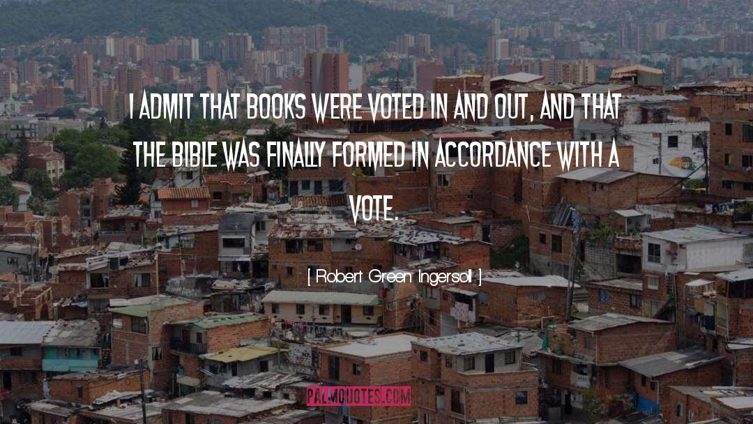 A Vote quotes by Robert Green Ingersoll