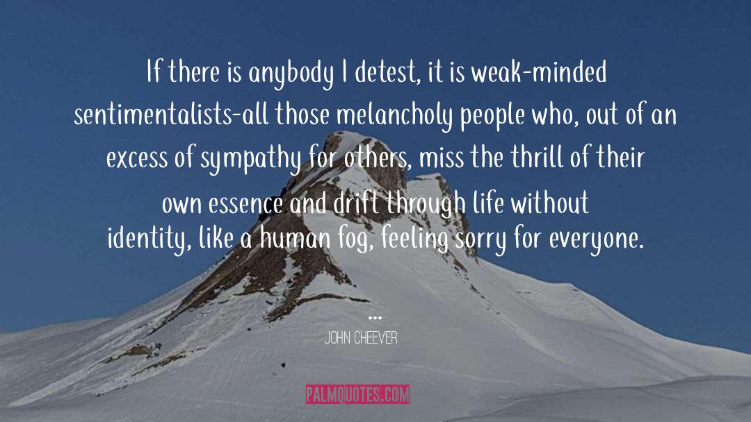 A Weak Mind quotes by John Cheever