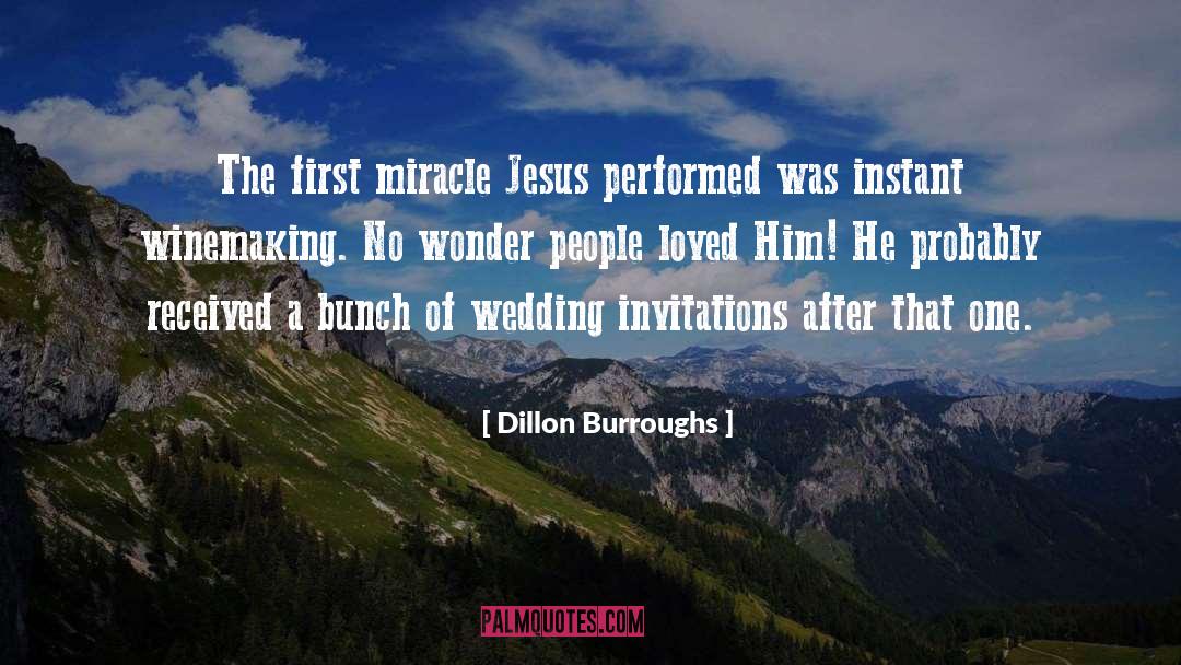 A Wedding Story quotes by Dillon Burroughs