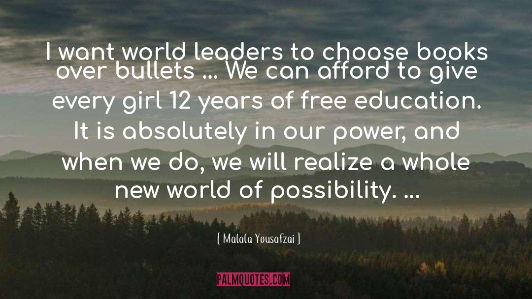 A Whole New World quotes by Malala Yousafzai