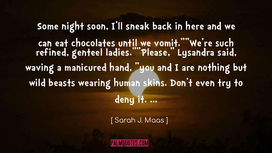 A Wild Night S Bride quotes by Sarah J. Maas