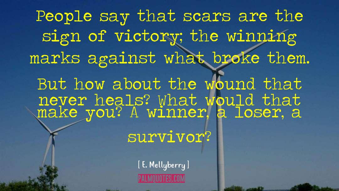 A Winning Attitude quotes by E. Mellyberry