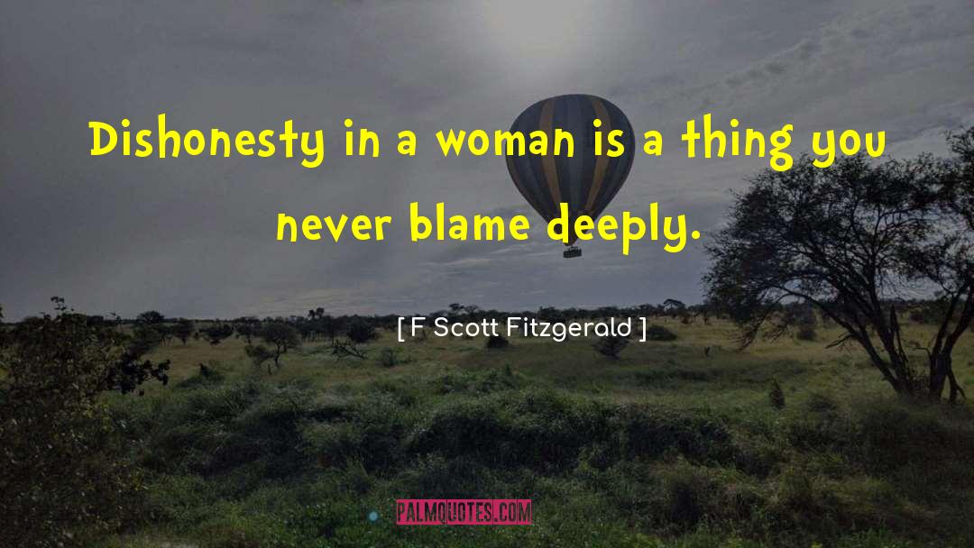 A Woman Is quotes by F Scott Fitzgerald