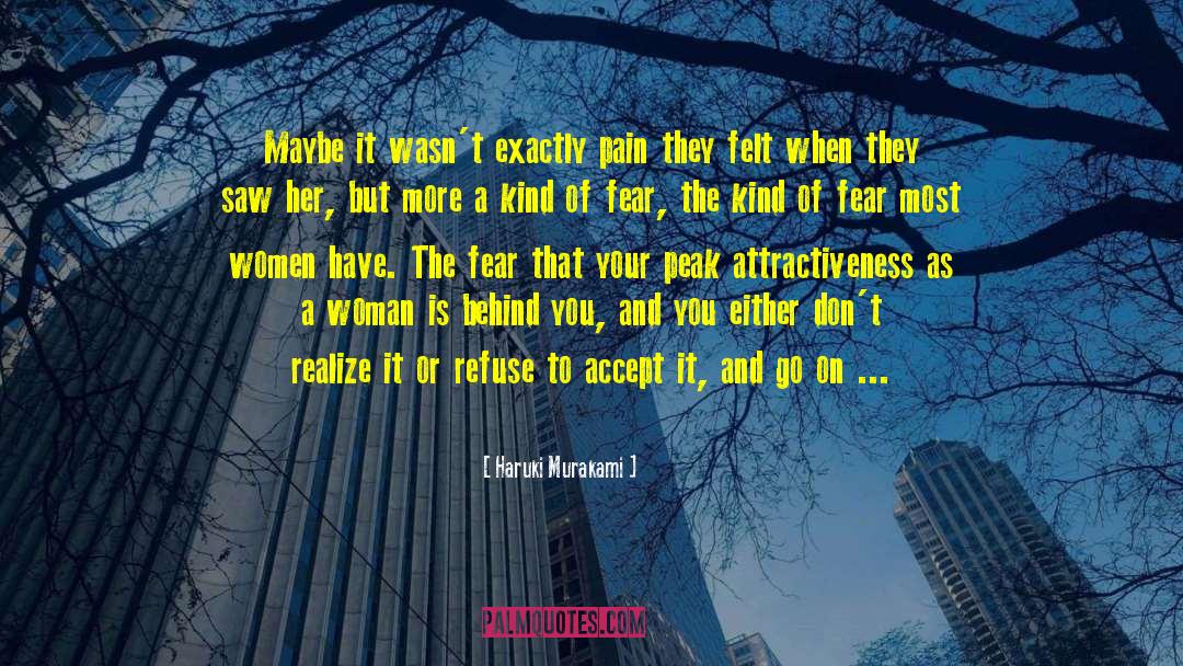 A Woman Is quotes by Haruki Murakami