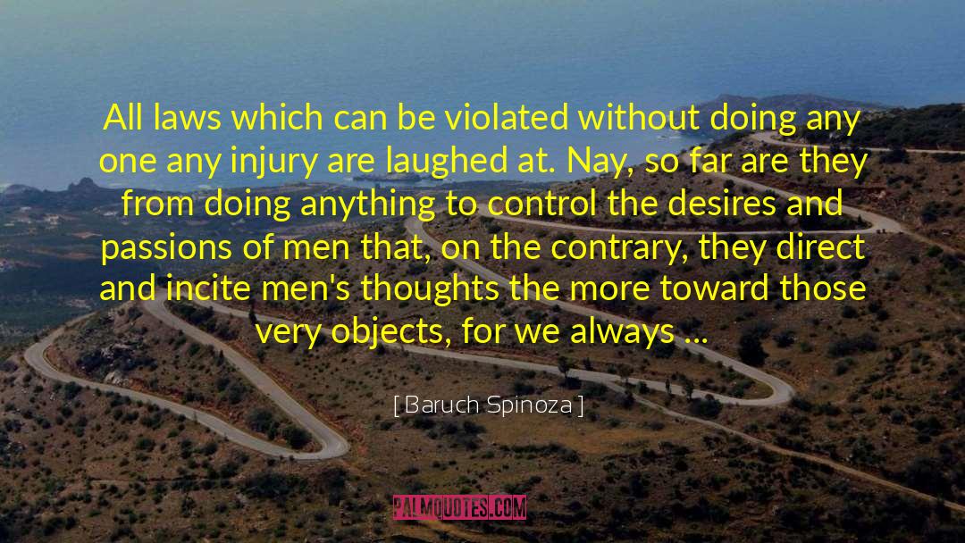 A2 Framed quotes by Baruch Spinoza